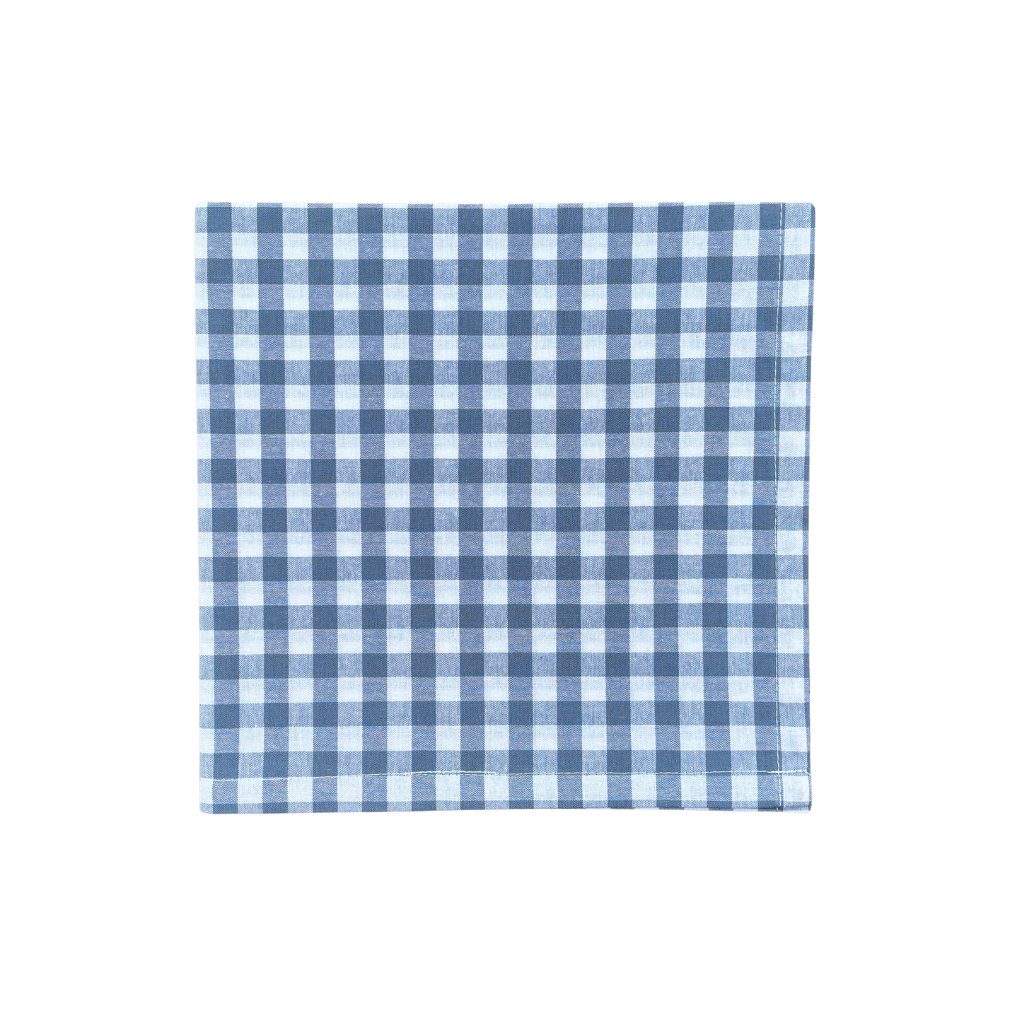 ash blue gingham napkin