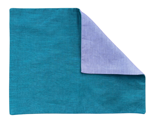 petrol x lavender placemat