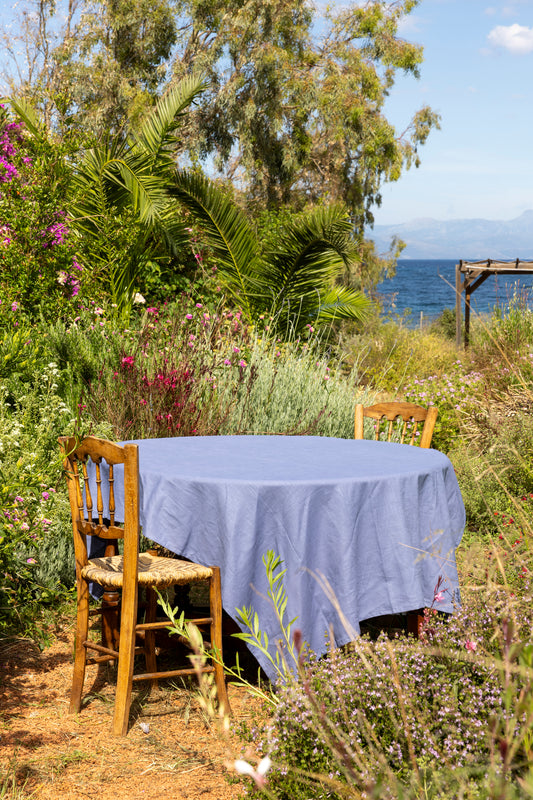 lavender tablecloth