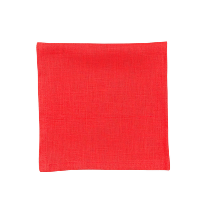 orange napkin