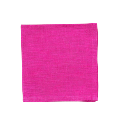 fuchsia napkin