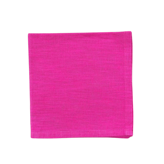 fuchsia napkin